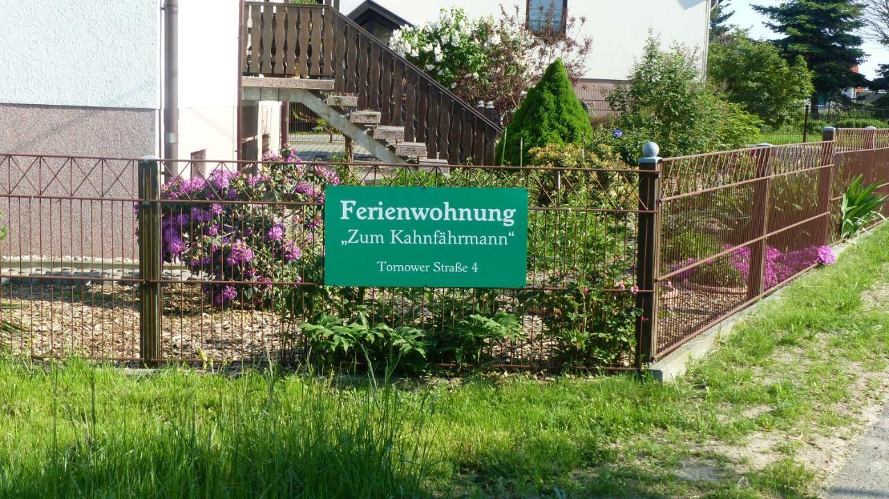 Ferienwohnung Zum Kahnfahrmann Lübbenau Esterno foto